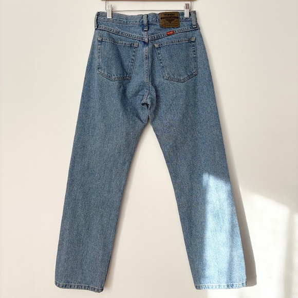 Vintage wrangler mid rise straight leg jeans - Picture 1 of 4